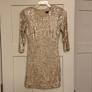 Sparkly Gold Dress